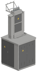 Підстанції трансформаторні комплектні  КТП1(2) – 25…400/10(6)/0,4
