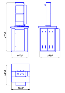 Підстанції трансформаторні комплектні  КТП1(2) – 25…400/10(6)/0,4